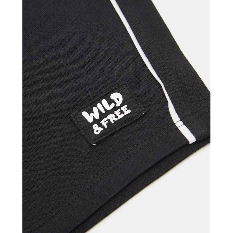 BLUKIDS SORC SHORT JET BLACK