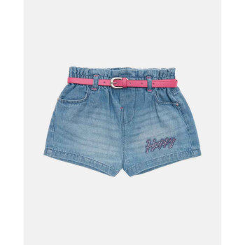BLUKIDS SORC SHORT DENIM FADED DENIM 