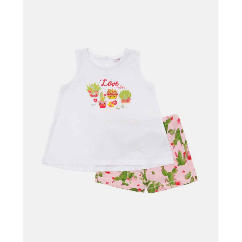 BLUKIDS SET JOGGING SET BR.WH/PARFAITPAOP 