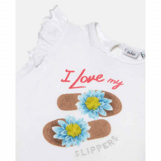 BLUKIDS MAJICA KRATAK RUKAV TSHIRT BRILLIANT WH