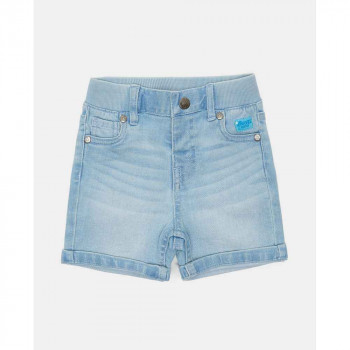 BLUKIDS SORC SHORT DENIM FADED DENIM 