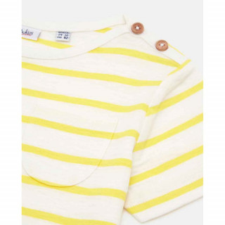 BLUKIDS MAJICA KRATAK RUKAV TSHIRT STRIPES GIA RIGA BCO