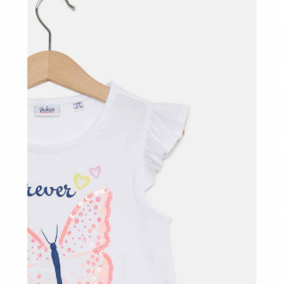 BLUKIDS MAJICA KRATAK RUKAV T-SHIRT S/S BRIGHT WHITE