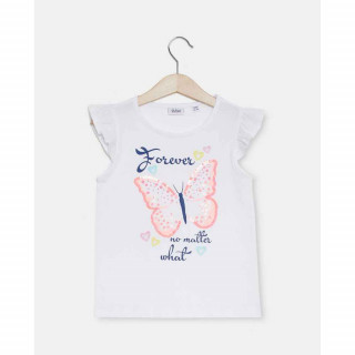 BLUKIDS MAJICA KRATAK RUKAV T-SHIRT S/S BRIGHT WHITE