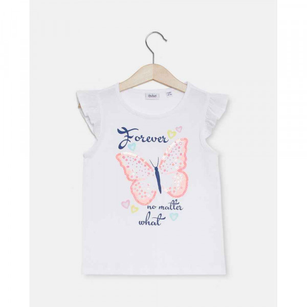 BLUKIDS MAJICA KRATAK RUKAV T-SHIRT S/S BRIGHT WHITE