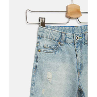 BLUKIDS SORC SHORTS HAWAIIAN BLUE DENIM 