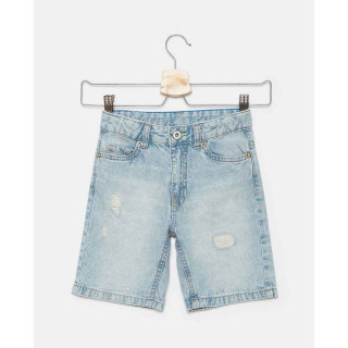 BLUKIDS SORC SHORTS HAWAIIAN BLUE DENIM 