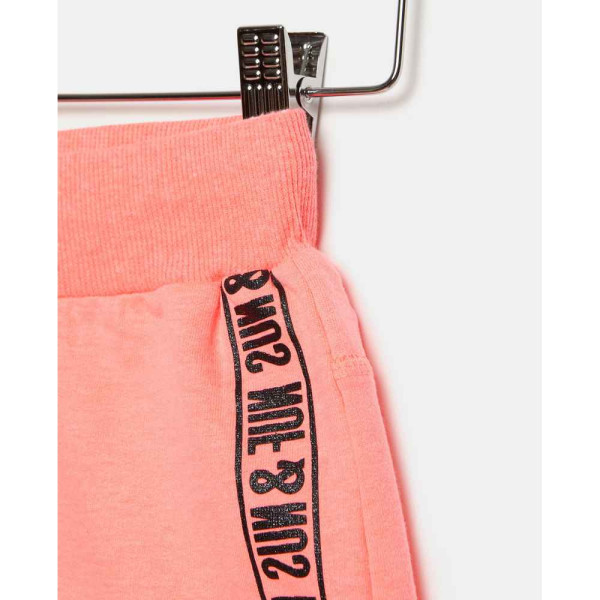 BLUKIDS SORC SHORTS SOLID FUSION CORAL FLUO