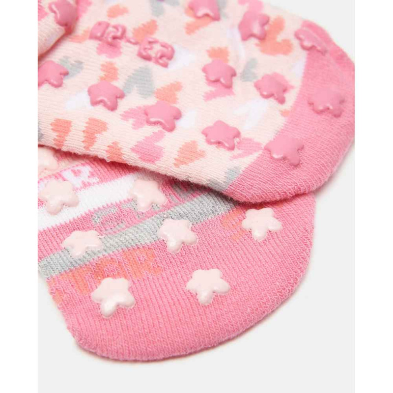 BLUKIDS CARAPE ANTISLIP SHORT SOCKS GIRLMULTICOLOUR