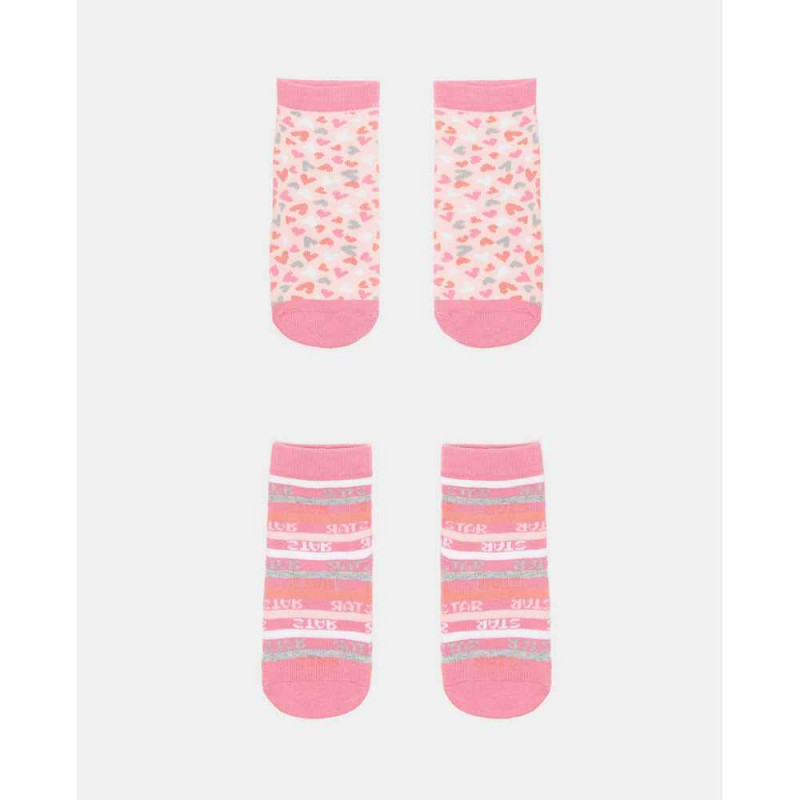 BLUKIDS CARAPE ANTISLIP SHORT SOCKS GIRLMULTICOLOUR