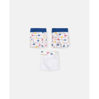 BLUKIDS GACICE BOXER PK 3 BOXER 2/8 MULTICOLOUR