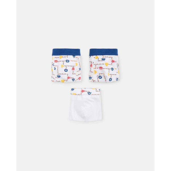 BLUKIDS GACICE BOXER PK 3 BOXER 2/8 MULTICOLOUR