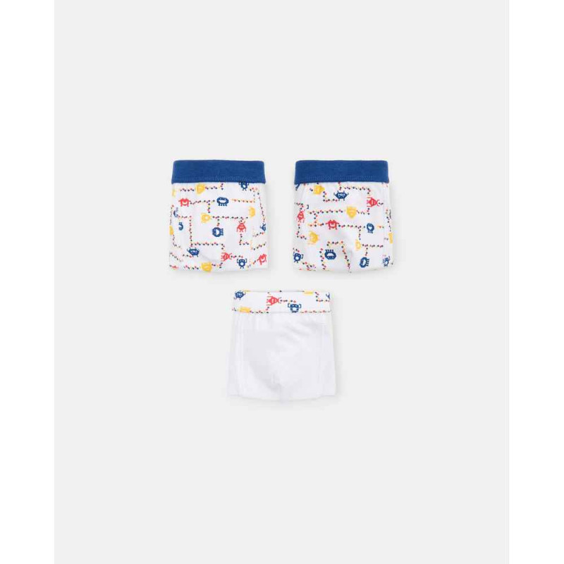 BLUKIDS GACICE BOXER PK 3 BOXER 2/8 MULTICOLOUR