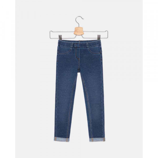BLUKIDS HELANKE TREGGINGS LUREX MEDIUM BLUE 