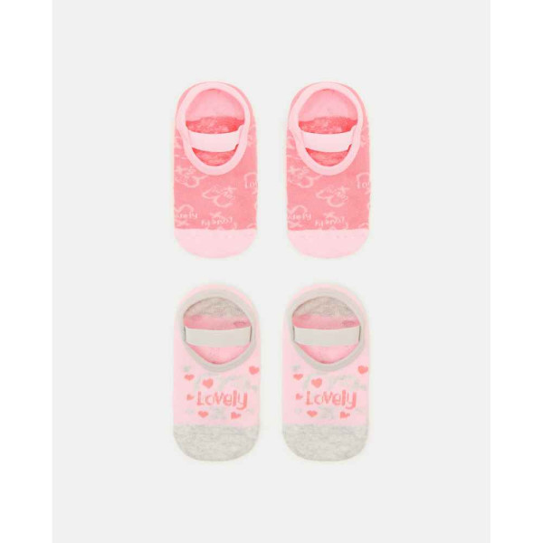 BLUKIDS CARAPE PK 2 ANTISLIPS MULTICOLOUR 