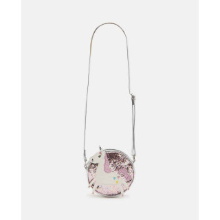 BLUKIDS TORBA BAG UNICORN GLITTER PINK CHAMPAGNE