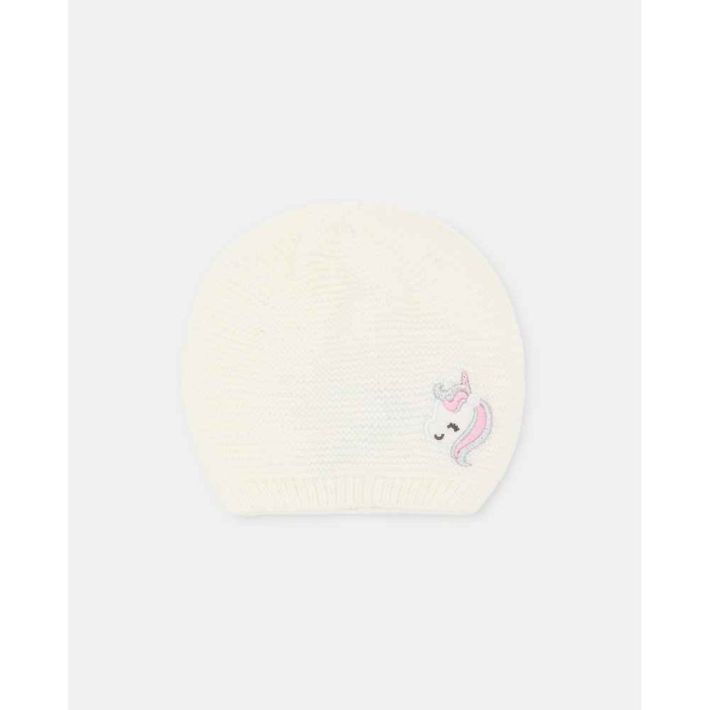 BLUKIDS KAPA HAT TRICOT BLANC DE BLANC