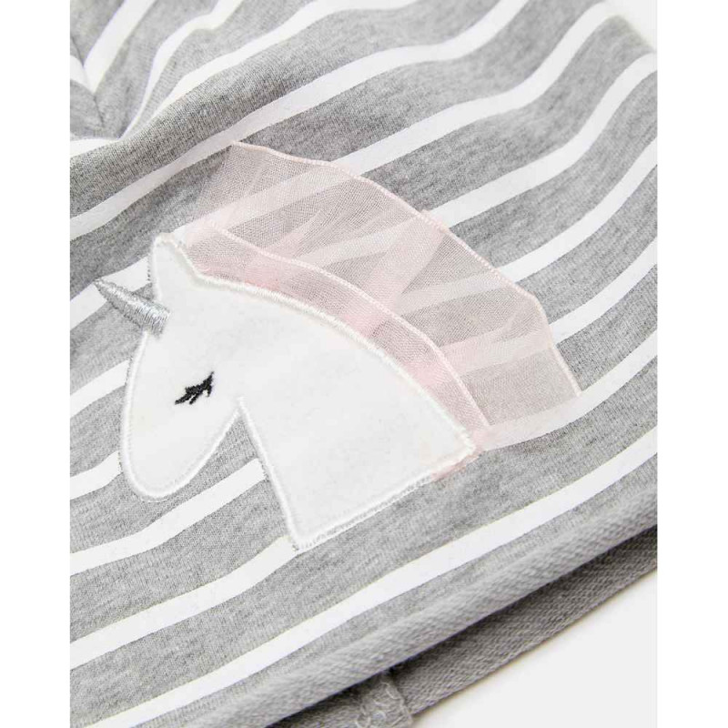 BLUKIDS KAPA HAT UNICORNO GREY MELANGE