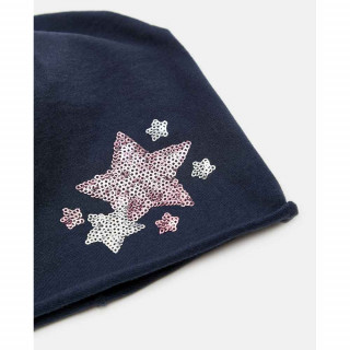 BLUKIDS KAPA HAT JERSEY STARS SEQUINS DARK SAPPHIRE
