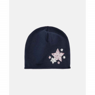 BLUKIDS KAPA HAT JERSEY STARS SEQUINS DARK SAPPHIRE