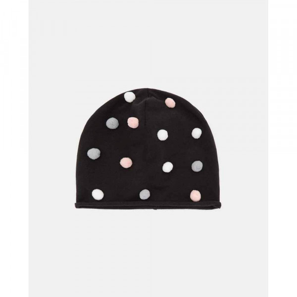 BLUKIDS KAPA HAT JERSEY PONPON ANTHRACITE