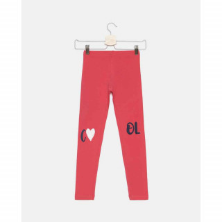 BLUKIDS HELANKE LEGGINGS SOLID+PRINT RASPBERRY 