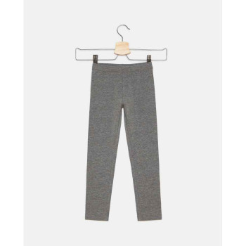 BLUKIDS HELANKE LEGGINGS SOLID MEDIUM GREY MELANGE 