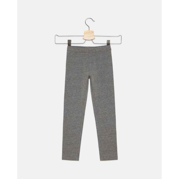 BLUKIDS HELANKE LEGGINGS SOLID MEDIUM GREY MELANGE 