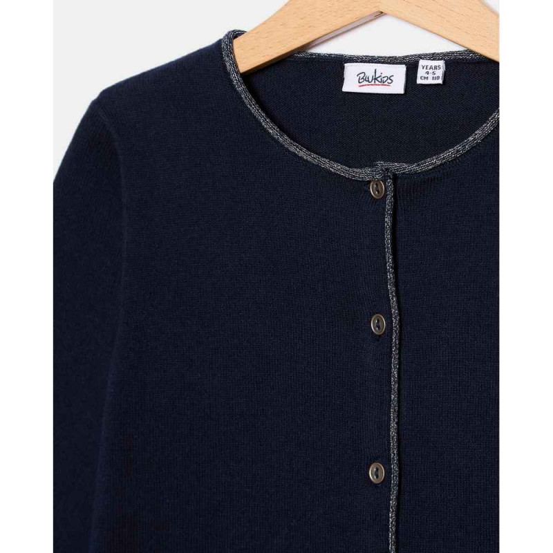 BLUKIDS DZEMPER CARDIGAN MEDIEVAL BLUE