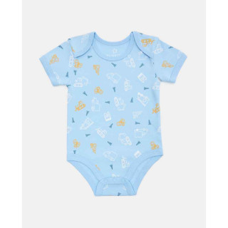 BLUKIDS BODI KRATAK RUKAV PK 5 BOY BODY BLUE/WHITE 