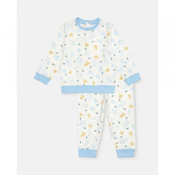 BLUKIDS PIDZAMA BOY LONG AOP PYJAMAS MULTICOLOUR