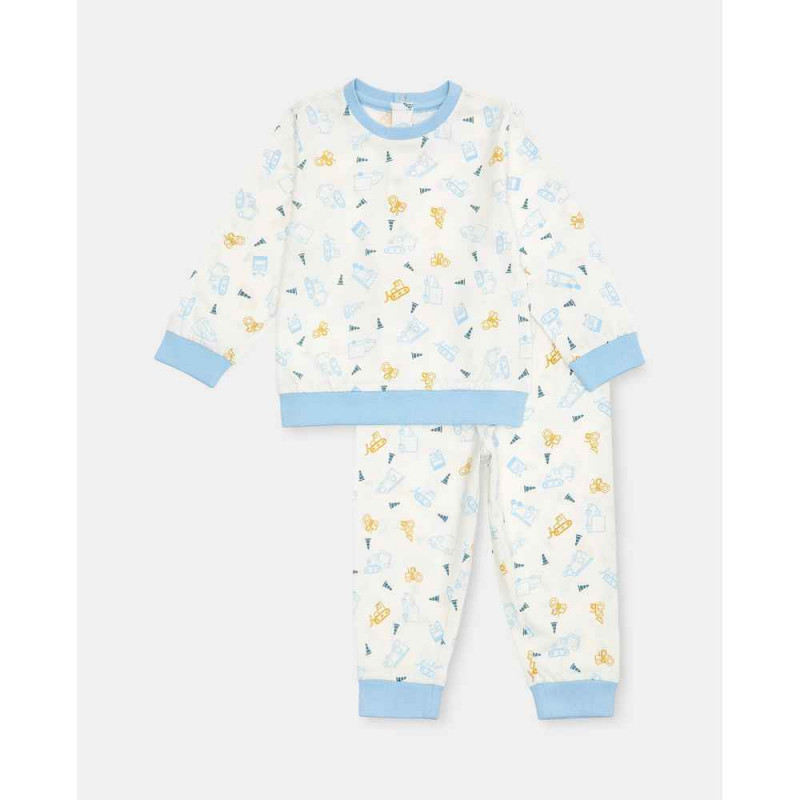 BLUKIDS PIDZAMA BOY LONG AOP PYJAMAS MULTICOLOUR