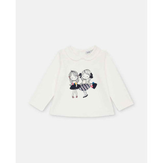 BLUKIDS MAJICA DUG RUKAV TSHIRT CLOUD DANCER