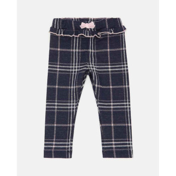 BLUKIDS PANTALONE PANT CHECKED NIGHT SKY 