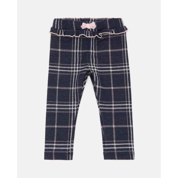 BLUKIDS PANTALONE PANT CHECKED NIGHT SKY 