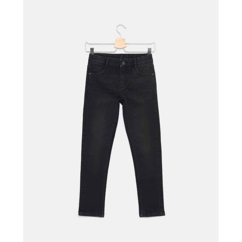 BLUKIDS FARMERKE 5 PKTS DENIM BLACK BEAN