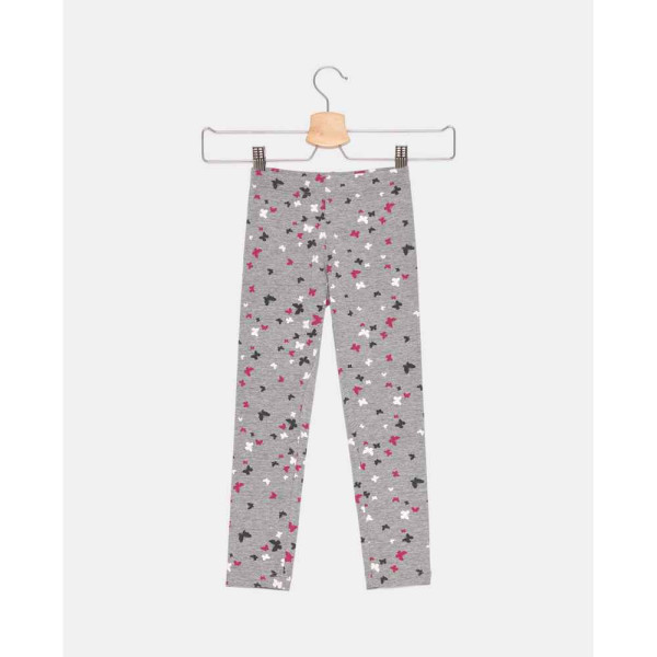 BLUKIDS HELANKE LEGGINGS MEDIUM GREY MELANGE 