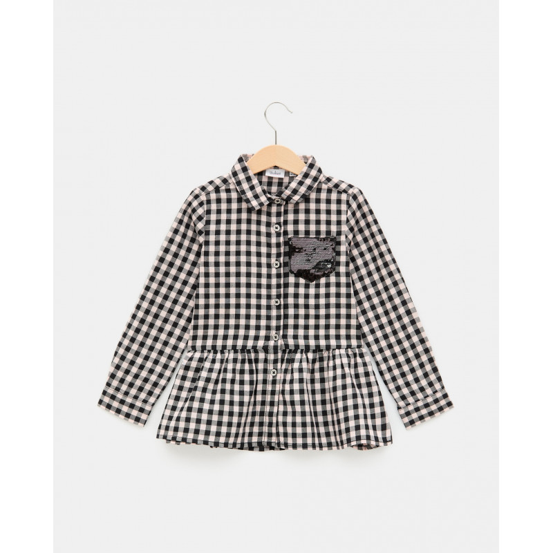 BLUKIDS KOSULJA SHIRT PINK CHECK