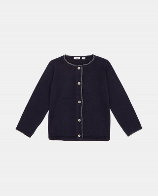 BLUKIDS KARDIGAN CARDIGAN TRICOT NIGHT SKY 