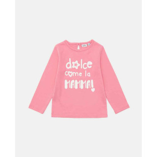 BLUKIDS MAJICA DUG RUKAV TSHIRT SACHET PINK