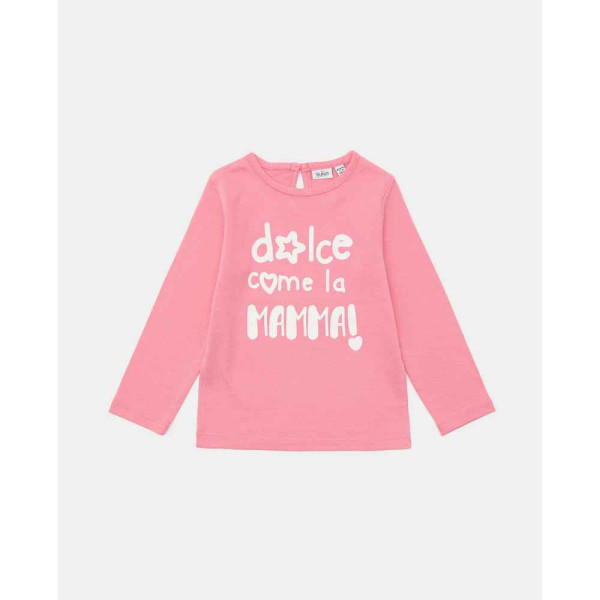 BLUKIDS MAJICA DUG RUKAV TSHIRT SACHET PINK