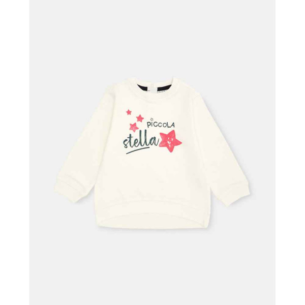 BLUKIDS DUKSERICA SWEATSHIRT CLOUD DANCER