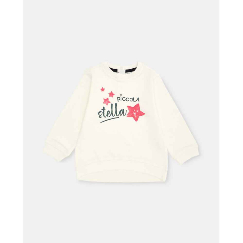 BLUKIDS DUKSERICA SWEATSHIRT CLOUD DANCER