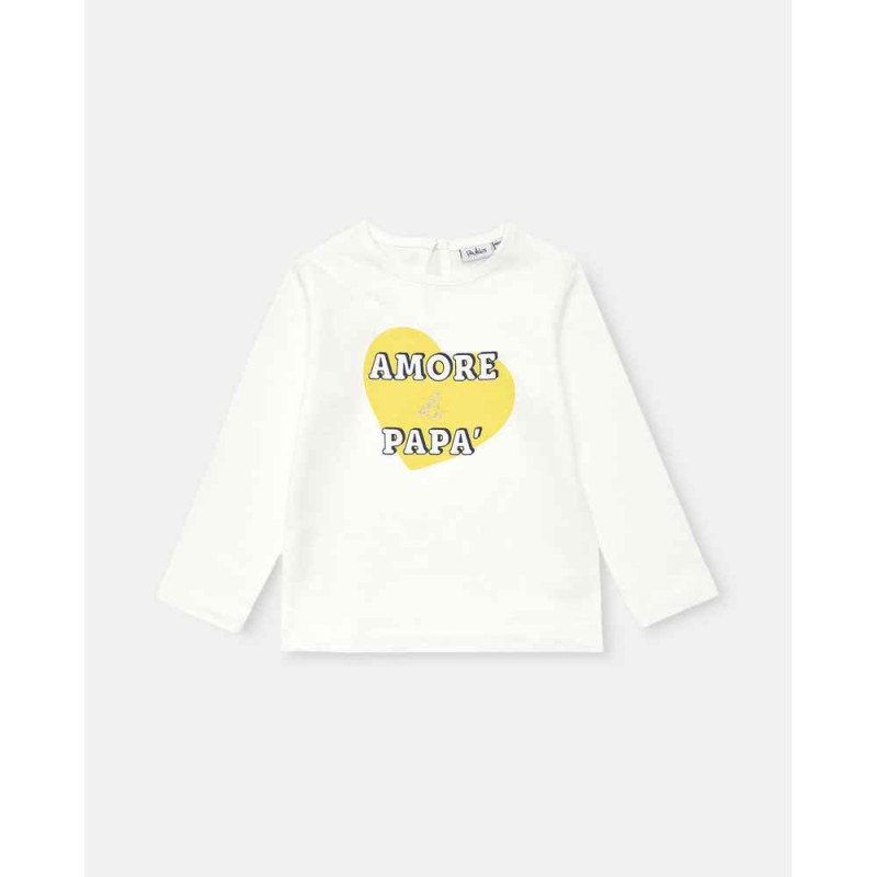 BLUKIDS MAJICA DUG RUKAV TSHIRT BRILLIANT WHITE