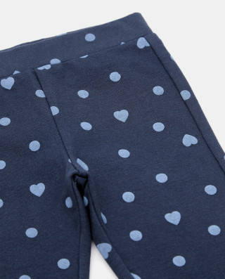 BLUKIDS PANTALONE JOGGER AOP MOOD INDIGO