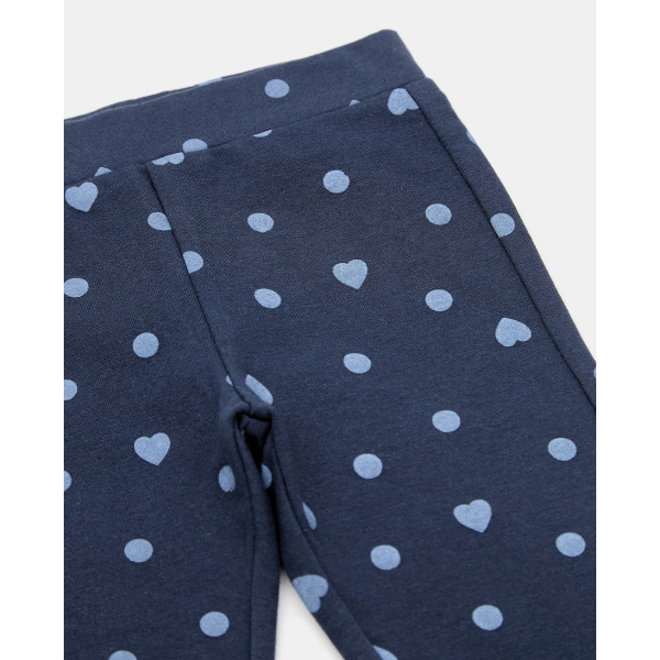 BLUKIDS PANTALONE JOGGER AOP MOOD INDIGO