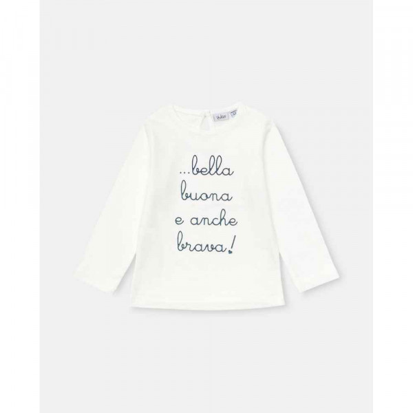 BLUKIDS MAJICA DUG RUKAV TSHIRT BRILLIANT WHITE
