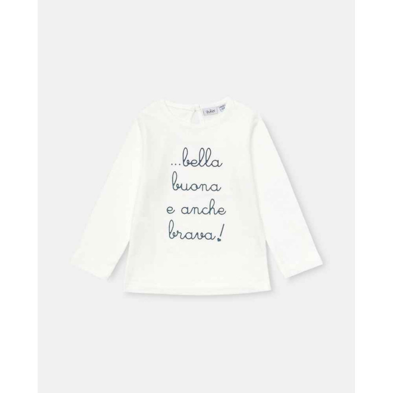 BLUKIDS MAJICA DUG RUKAV TSHIRT BRILLIANT WHITE