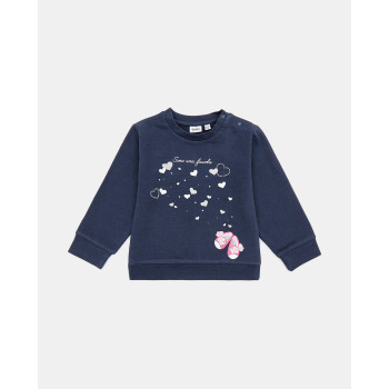 BLUKIDS DUKSERICA SWEATSHIRT MOOD INDIGO 