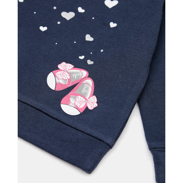 BLUKIDS DUKSERICA SWEATSHIRT MOOD INDIGO
